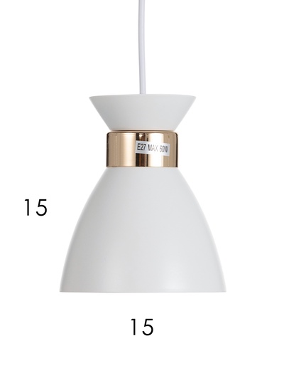 Светильник подвесной TR8467, 3хE27, 60 Вт, 100×34 см, белый
