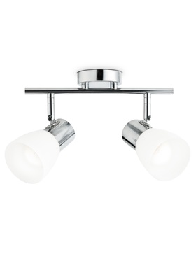 Спот TR3963, 2хE27, 40 Вт, 20×10.5×20 см, хромированный