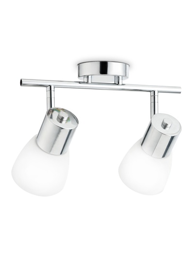Спот TR3963, 2хE27, 40 Вт, 20×10.5×20 см, хромированный