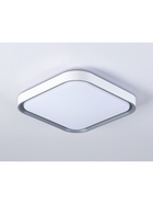 Светильник потолочный LED FZ1250, 5000К, 18 Вт, 25×25×6 см, без ПДУ, серо-белый - фото 809667530