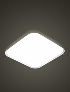 Светильник потолочный LED FZ1256, 5000К, 27 Вт, 35×35×6 см, без ПДУ, серо-белый - Фото 3