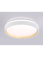Люстра LED FZ601, 3000-6500К+RGB, 46 Вт, d=39 h=8 см, с ПДУ, белый - фото 809667564