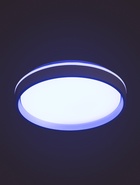 Люстра LED FZ601, 3000-6500К+RGB, 46 Вт, d=39 h=8 см, с ПДУ, белый - Фото 12