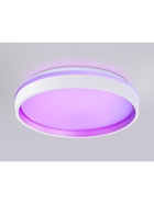 Люстра LED FZ601, 3000-6500К+RGB, 46 Вт, d=39 h=8 см, с ПДУ, белый - фото 809667567