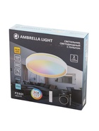 Люстра LED FZ601, 3000-6500К+RGB, 46 Вт, d=39 h=8 см, с ПДУ, белый - Фото 19