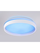 Люстра LED FZ601, 3000-6500К+RGB, 46 Вт, d=39 h=8 см, с ПДУ, белый - Фото 5