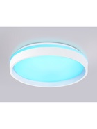 Люстра LED FZ601, 3000-6500К+RGB, 46 Вт, d=39 h=8 см, с ПДУ, белый - фото 809667559