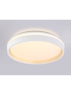 Люстра LED FZ601, 3000-6500К+RGB, 46 Вт, d=39 h=8 см, с ПДУ, белый - Фото 9