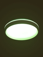 Люстра LED FZ601, 3000-6500К+RGB, 46 Вт, d=39 h=8 см, с ПДУ, белый - Фото 10