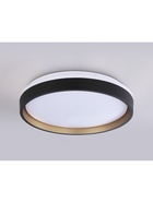 Люстра LED FZ604, 3000-6500К+RGB, 46 Вт, d=39 h=8 см, с ПДУ, чёрный - фото 809667569