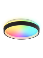 Люстра LED FZ604, 3000-6500К+RGB, 46 Вт, d=39 h=8 см, с ПДУ, чёрный - Фото 4