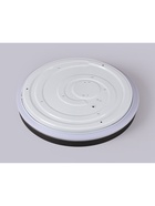 Люстра LED FZ604, 3000-6500К+RGB, 46 Вт, d=39 h=8 см, с ПДУ, чёрный - Фото 2