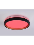 Люстра LED FZ604, 3000-6500К+RGB, 46 Вт, d=39 h=8 см, с ПДУ, чёрный - Фото 7