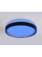 Люстра LED FZ604, 3000-6500К+RGB, 46 Вт, d=39 h=8 см, с ПДУ, чёрный - Фото 8