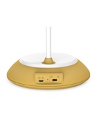 Лампа настольная DE602, светодиодная, 5 Вт, 2800-6500К, USB, АКБ, 10×13.5×45 см, бело-жёлтая - Фото 5