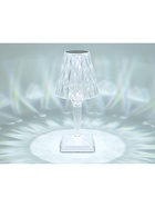 Лампа настольная DE8055, светодиодная, 3 Вт, 3000-6400К, USB, АКБ, 27×12 см, прозрачная - Фото 4