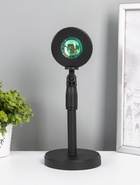 Лампа настольная атмосферная DE8385, светодиодная, пульт, 3 Вт, RGB, 28×12 см, чёрная - Фото 19