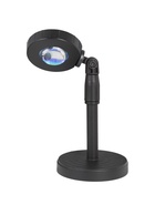 Лампа настольная атмосферная DE8385, светодиодная, пульт, 3 Вт, RGB, 28×12 см, чёрная - Фото 26