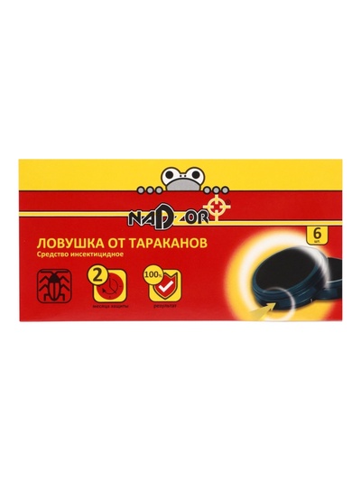 Ловушка от тараканов, 6 шт. Nadzor