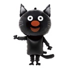 Воздушный шар фольгированный 41" «Три Кота, Сажик» - фото 809656418