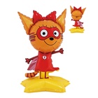 Воздушный шар фольгированный 40" «Три Кота, Карамелька», под воздух - фото 809656429