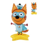 Воздушный шар фольгированный 48" «Три Кота, Коржик», под воздух - фото 809656441