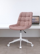 Компьютерное кресло «Честер», 490×600×840 мм, цвет розовый/белый - Фото 3