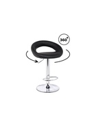 Стул барный Oazis, 510×500×770 мм, цвет black / chrome - Фото 1