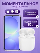 УЦЕНКА Наушники беспроводные Luazon i12, TWS, BT 5.0, 35/300 мАч, сенсор, глянцевые, белые - Фото 2