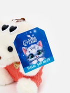 Мягкая игрушка на подвесе «Мишка в очках» 12 см - фото 809667899