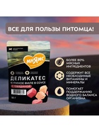 Влажный корм для кошек «Мнямс.Деликатес», куриное филе с говядиной в соусе, 50 г - Фото 4