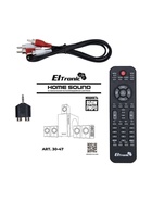 Акустическая система 5.1 ELTRONIC, чёрная, 30-47 - Фото 9