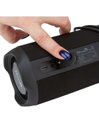 Колонка ELTRONIC SIMPLY, TWS, чёрная, 30-04
