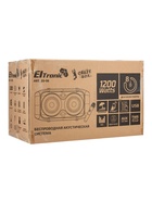 Колонка 06" ELTRONIC CRAZY BOX 1200, динамик 2×6.5", TWS, 20-98 - Фото 7