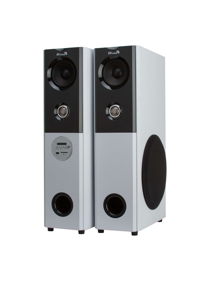 Колонка 08 (20-82) динамик 6шт/2х8; 2х4; 2х1.5 комплект 2 колонки ELTRONIC (белая)