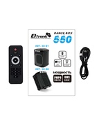 Колонка 08" ElTRONIC DANCE BOX 550, динамик 1×8", TWS, 30-80 10992748
