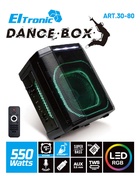 Колонка 08" ElTRONIC DANCE BOX 550, динамик 1×8", TWS, 30-80 10992748