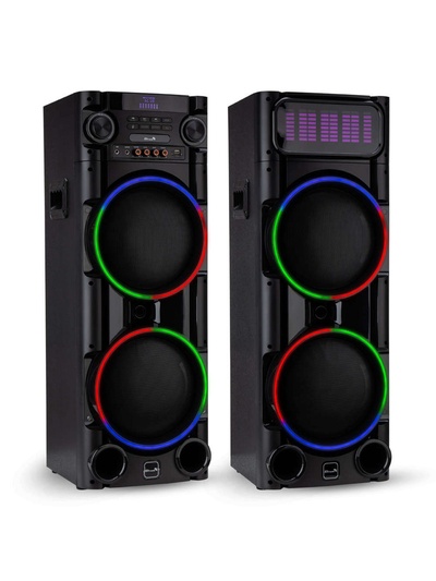 Колонка 10" ElTRONIC CRAZY BOX, динамик 4×10", комплект 2 колонки, TWS, 30-52