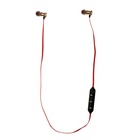 УЦЕНКА Наушники беспроводные Luazon VBT 1.30, вакуумные, BT 4.1, 80 мАч, магнитные, черно-красные 43 - Фото 3