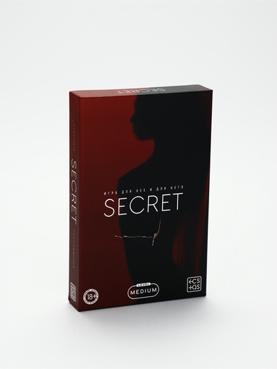 УЦЕНКА Игра для неё и для него "Secret", 60 карт, 18+