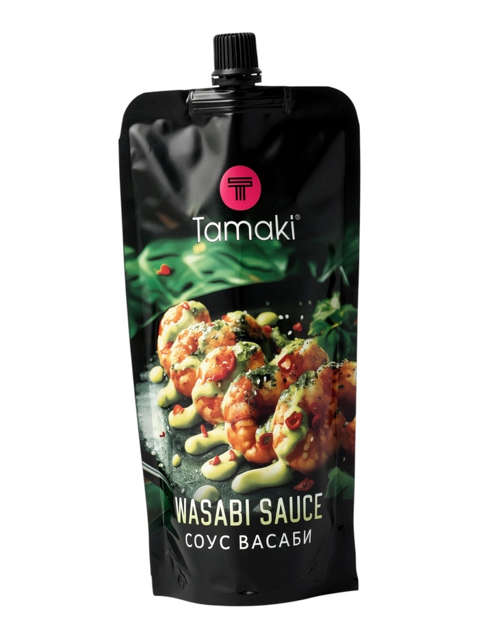 Соус Васаби Tamaki на основе растительных масел 0,2л/14уп