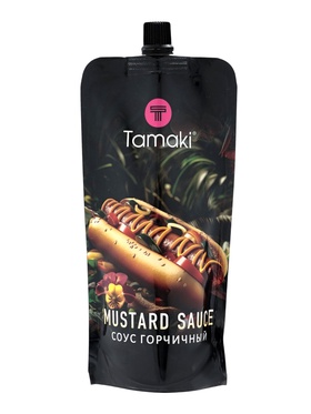 Соус Горчичный на основе растительных масел Tamaki, 0.2 л