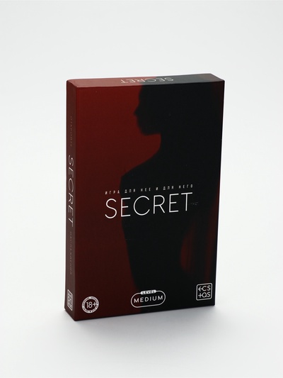 УЦЕНКА Игра для неё и для него "Secret", 60 карт, 18+