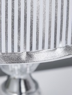 УЦЕНКА Лампа настольная RISALUX «Латея», Е27, 40 Вт, серо-хромированная, 25×24×41 см - Фото 3