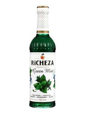 Сироп RICHEZA «Зелёная Мята», 330 мл