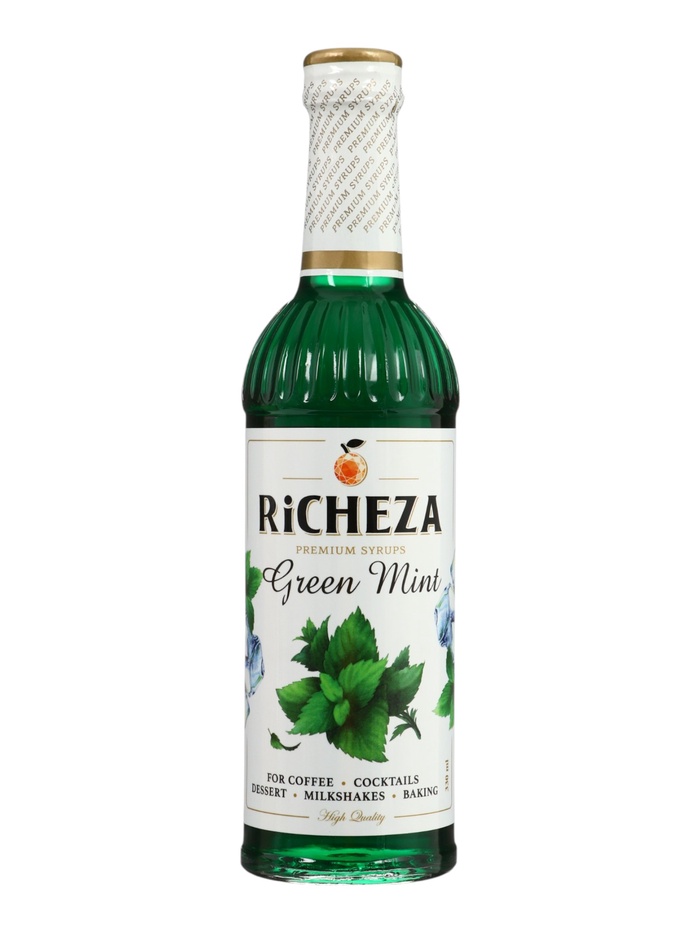 Сироп RICHEZA «Зелёная Мята» стекло 330 мл