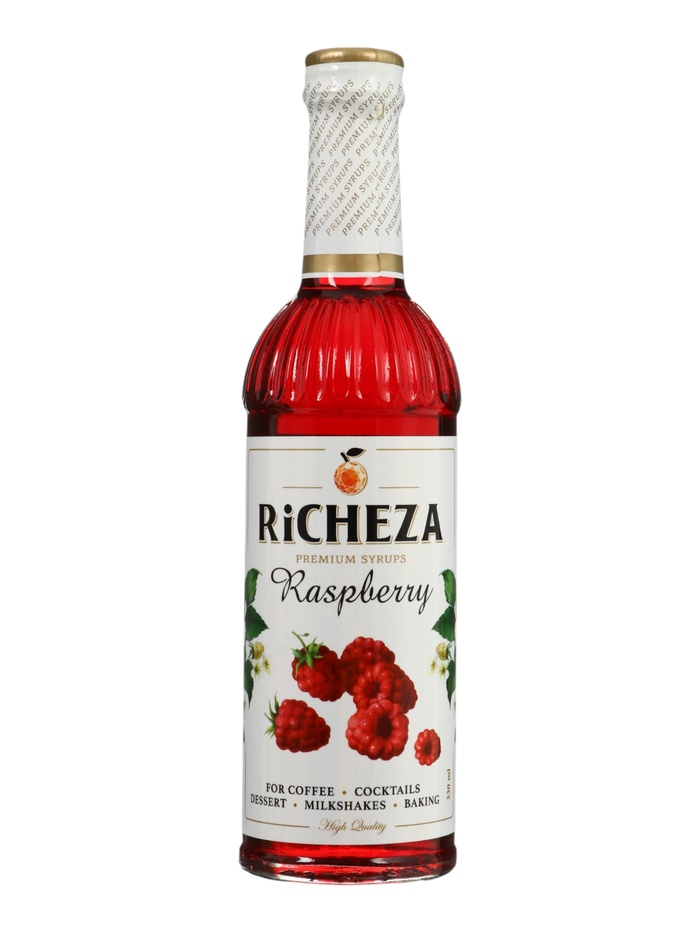 Сироп RICHEZA «Малина» стекло 330 мл