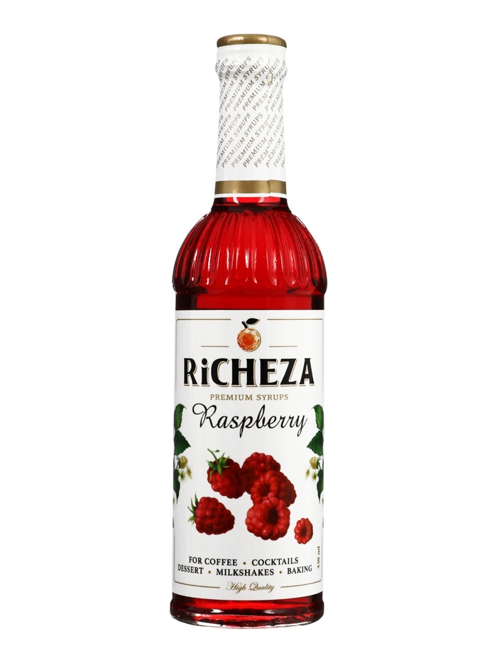 Сироп RICHEZA «Малина», 330 мл - Фото 1