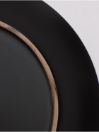 УЦЕНКА Тарелки Доляна «Ваниль», 16 предметов: 6 тарелок d=19 см, 6 тарелок d=27 см, 4 миски d=19 см, керамика, чёрные - Фото 3
