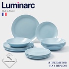 УЦЕНКА Сервиз столовый Luminarc DIWALI PARADISE BLUE, 17 предметов, голубой - Фото 1